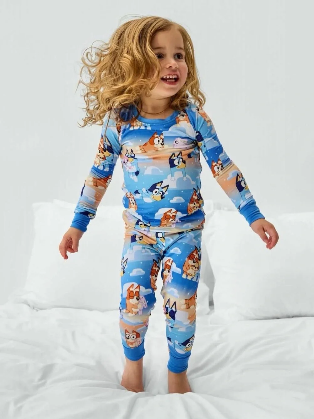 Little Sleepies Disney Bluey Sleepytime Pajama Set